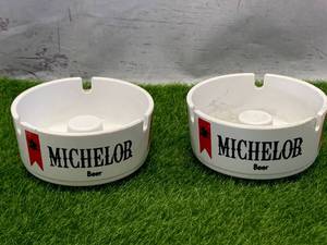 lot 11 image: 1980s Michelob Ashtrays (Sold $12.95 Each)