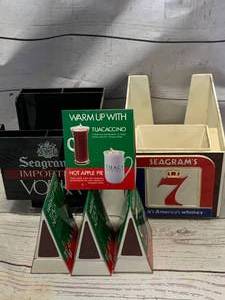 lot 27 image: Seagrams Bar Keeper & TUCA Matchbooks