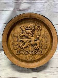 lot 83 image: Lowenbrau Barrel Top Display 18 Diameter