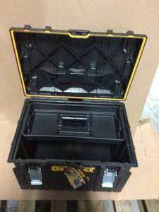 TOUGHSYSTEM 22 in. Mobile Tool Box by DEWALT in good condition