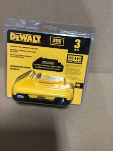 20-Volt MAX Compact Lithium-Ion 3.0Ah Battery Pack by DEWALT Customer Returns Open Box See Pictures