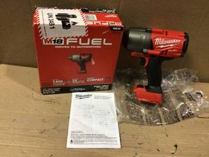M18 FUEL 18-Volt Lithium-Ion Brushless Cordless 12 in. Impact Wrench with Friction Ring (Tool-Only) by Milwaukee Customer Returns Open Box See Pictures