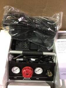 1 Gal. Portable Electric-Powered Silent Air Compressor by Husky Customer Returns Open Box See Pictures