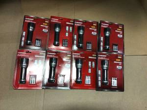 200 Lumens Aluminum Virtually Unbreakable Flashlight by Husky in good condition
