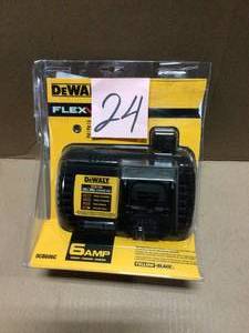 12-Volt to 20-Volt MAX Lithium-Ion Dual Port Jobsite Charging Station with (2) USB Ports by DEWALT Customer Returns Open Box See Pictures