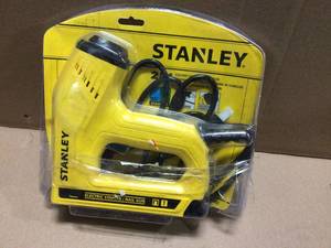 Electric Stapler and Brad Nail Gun by Stanley Customer Returns Open Box See Pictures
