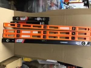 MIX LOT OF HUSKY LEVEL Customer Returns Open Box See Pictures