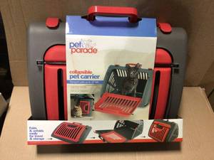 Pet Parade Collapsible Pet Carrier in good condition