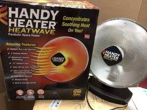 HANDY HEATER Customer Returns Open Box See Pictures