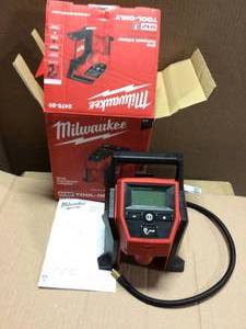 M12 12-Volt Lithium-Ion Cordless Compact Inflator (Tool-Only) by Milwaukee&nbsp&nbspCustomer Returns Open Box See Pictures