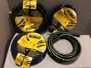 DEWALT 516 in. x 25 ft. 3700 psi ReplacementExtension Hose&nbsp&nbspCustomer Returns Open Box See Pictures