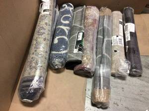 MIX LOT OF Barclay Sarouk Red 2 ft. x 7 ft. Traditional Floral Runner Rug&nbsp&nbspCustomer Returns Open Box See Pictures