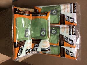 Premium Size A Cyclonic Dry Pick-Up Dust Bags for Select 12 to 16 Gal. RIDGID WetDry Shop Vacuums (2-Pack) by RIDGID&nbsp&nbspCustomer Returns Open Box See Pictures
