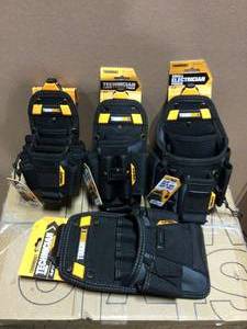 Technician Pouch, Black by TOUGHBUILT&nbsp&nbspCustomer Returns Open Box See Pictures