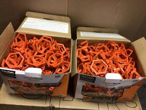 LevelMax Anti-Lippage and Spacing System Top Only (2-Pack of 100-Piece)&nbsp&nbspCustomer Returns Open Box See Pictures