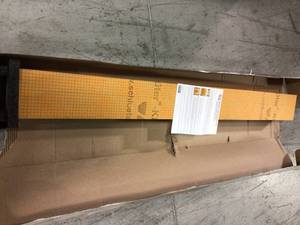 Kerdi-Board-SC 60 in. x 6 in. x 4-12 in. Shower Curb&nbsp&nbspCustomer Returns Open Box See Pictures