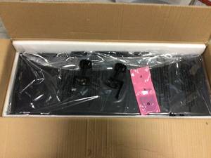 AIRLIFT 360 Clamp-On Extra-Wide Under Desk Sliding Ball-Bearing Keyboard Tray&nbsp&nbspCustomer Returns Open Box See Pictures