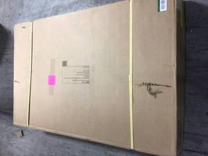 Husky 52 in. Adjustable Height Work Table with 2-Drawers in Black not used see pictures