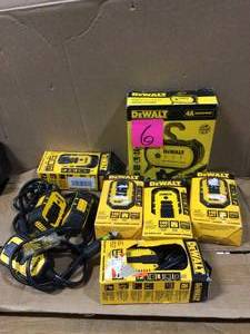 Lot of assorted Dewalt Tools various kinds Customer Returns Open Box See pictures