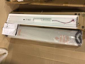 Boomerang 4 ft. Bronze LED Decorative Linear Flush Mount by Lithonia Lighting&nbsp&nbspCustomer Returns Open Box See pictures