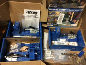 K4 Pocket-Hole System by Kreg&nbsp&nbspCustomer Returns Open Box See pictures