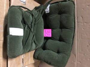 Cherokee Sage 2-Piece Jumbo Rocking Chair Cushion Set&nbsp&nbspCustomer Returns Open Box See pictures