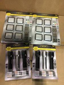 MIX LOT OF DEFIANT LIGHTS AND FLASHLIGHTS&nbsp&nbspCustomer Returns Open Box See pictures