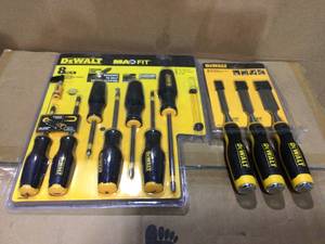 TANLEY CONSUMER TOOLS Max Fit Screwdriver Set, 8-Pc. DWHT62058&nbsp&nbspCustomer Returns Open Box See pictures