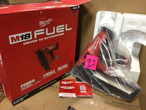 M18 FUEL 3-12 in. 18-Volt 21-Degree Lithium-Ion Brushless Cordless Framing Nailer (Tool-Only) by Milwaukee&nbsp&nbspCustomer Returns Open Box See pictures