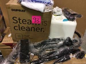 Neat Steam Cleaner Multi-Purpose Heavy-Duty Steamer for Floors, Cars, Home Use and More&nbsp&nbspCustomer Returns Open Box See pictures