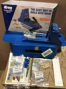 K4 Pocket-Hole System by Kreg&nbsp&nbspCustomer Returns Open Box See pictures