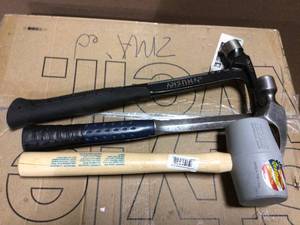 MIX LOT OF HAMMER TOOLS&nbsp&nbspCustomer Returns Open Box See pictures