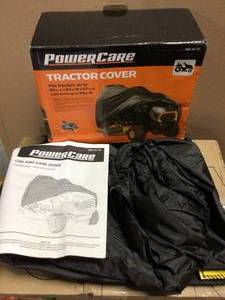 POWER CARE TRACTOR COVER FITS UP TO 82 IN L x 50 IN W x 47 IN H&nbsp&nbspCustomer Returns Open Box See pictures