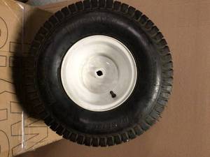 Arnold 20 in. x 8 in. Rear Tractor Wheel for John Deere, Ariens, Husquvarna and Poulan Pro Lawn and Garden Tractors&nbsp&nbspCustomer Returns Open Box See pictures