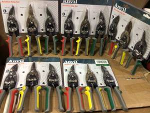 Straight-Cut Aviation Snip  by Anvil&nbsp&nbspCustomer Returns Open Box See pictures
