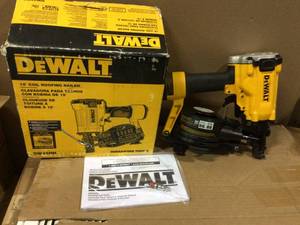 Pneumatic 15° Coil Roofing Nailer by DEWALT&nbsp&nbspCustomer Returns Open Box See pictures