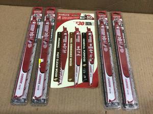 MIX LOT OFFreud DS1210CF3 Diablo Blade Recip 10t 12in by Freud&nbsp&nbspCustomer Returns Open Box See pictures