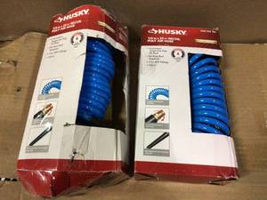 14 in. x 25 ft. Polyurethane Recoil Hose by Husky&nbsp&nbspCustomer Returns Open Box See pictures