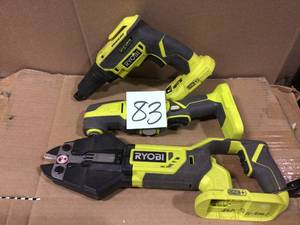 Lot of assorted Ryobi 18-Volt ONE Cordless tools see pictures open box customer returns
