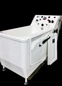 lot 4 image: MSRP $12,000 COMMERCIAL GRADE PENNER CASCADE WALK IN BATHING SPA WRIGHT SIDE ENTRY #2 - EXCELLENT WORKING CONDITION  PLEASE SEE ALL THE PDF & ATTACHMENTS FOR SIZE & INFO FOR INSTALLING IT IN YOUR HOME  LIFT CAN BE PURCHASED IN LOT 5