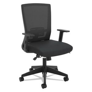 HON Entire HVL541 Mesh High-Back Task Chair with Arms, Black