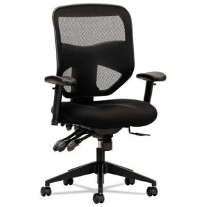 HON Black basyx VL532 Series High-Back Task Mesh Chair Office Managerial Executive