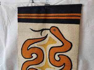 lot 4 image: Vintage Mid Century Wall Hanging