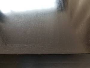 lot 7 image: 30 Post Modern Black End Table
