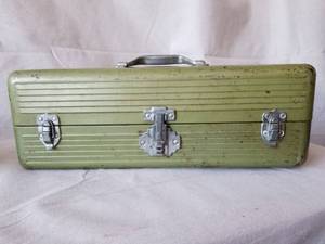 lot 10 image: Two Vintage Tackle Boxes