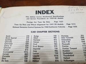 lot 14 image: 1966 Motors Auto Repair Manual