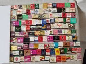 lot 13 image: Vintage Matchbooks