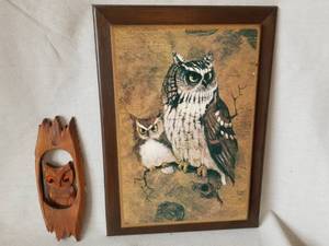 lot 32 image: Vintage Owl Lot