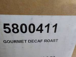 80- 2 oz Bags Gourmet Decaf Coffee...