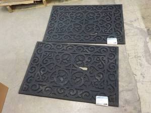 2 Traffic Master 24 x 36 Door Mat...